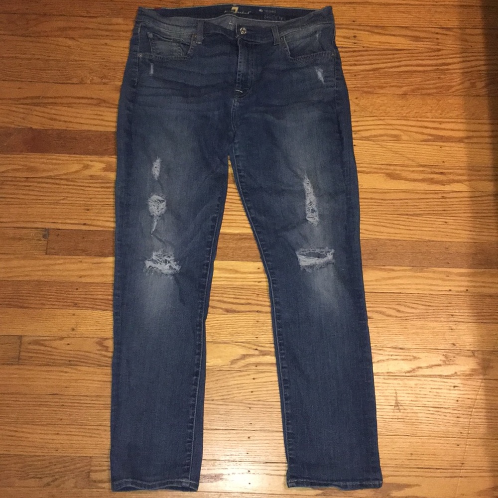7 for all mankind relaxed skinny
